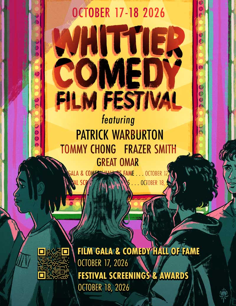 Whittier Comedy Film Festival poster
